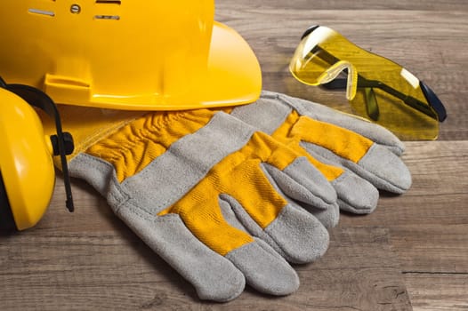 Standard construction safety equipment