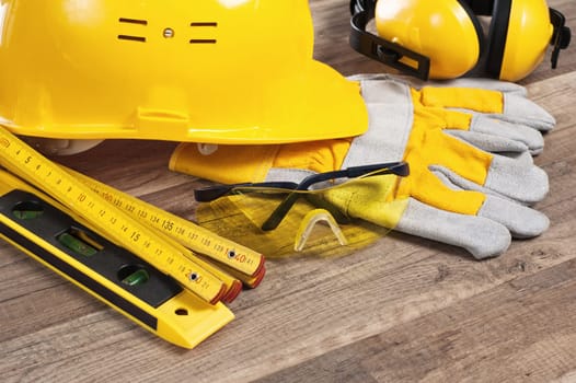 Standard construction safety equipment