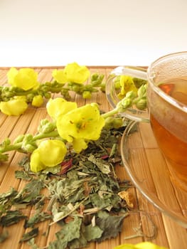 Tea with mullein