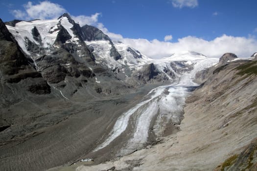 The Pasterze Glacier at the Großglockner