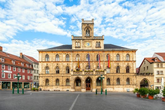 Town hall Weimar in Germany, UNESCO World Heritage Site
