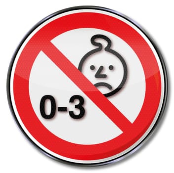 Sign: Not for children under 3 years of age