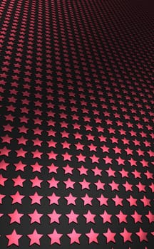 Stars Matrix Background - Red Black 11