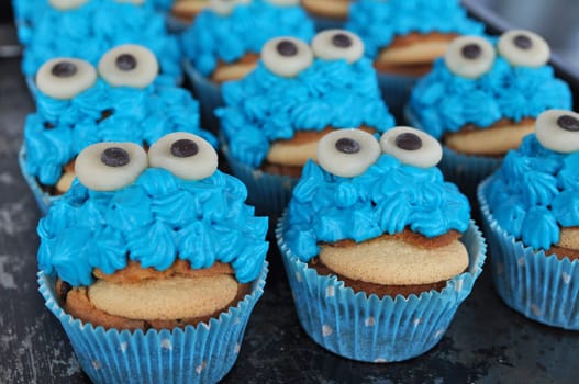 Monster Cupcake