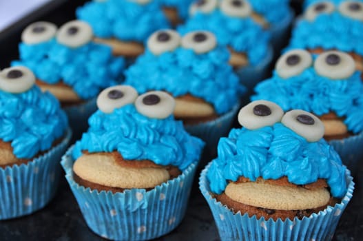 Monster Cupcake