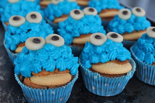 Monster Cupcake