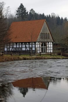 Stable barn in the Dörentrup spa gardens