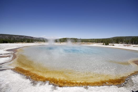 Yellowstone Grand Tetons Geyser