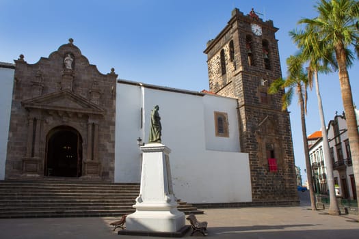 Santa Cruz de La Palma Plaza de Espana Iglesia Matriz de el Salvador church