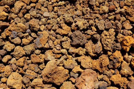 Canary islands volcanic stones pattern texture