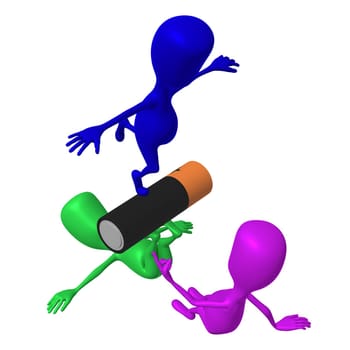 Over view puppy increase battery while blue balancing