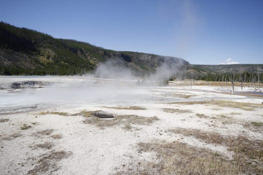 Yellowstone Grand Tetons Geyser