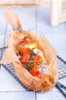 Baked fish