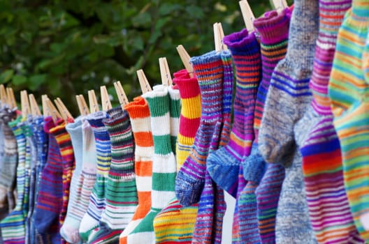 Colorful Wool Socks