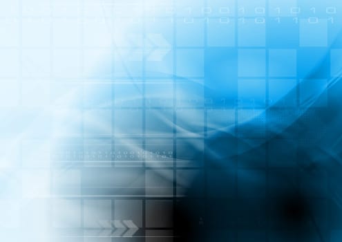 Abstract hi-tech vector background