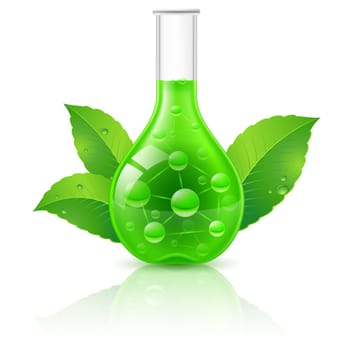 Alternative Medicine Concept. Illustration on white background