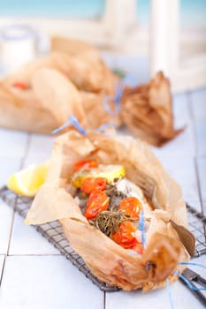 Baked fish