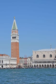 Piazza San Marco church square in Venice (Venezia) Italy