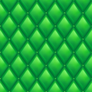 Green Leather Background. Abstract illustration of designer.