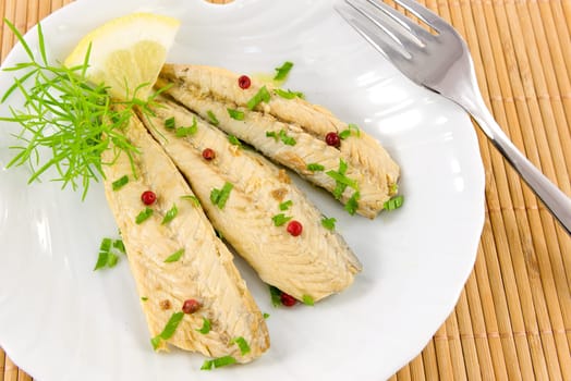 marinated fish