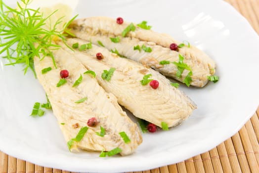 marinated fish