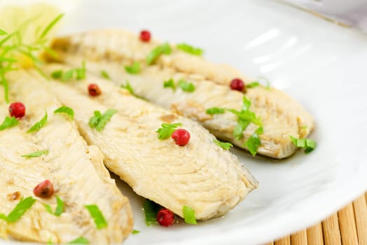marinated fish