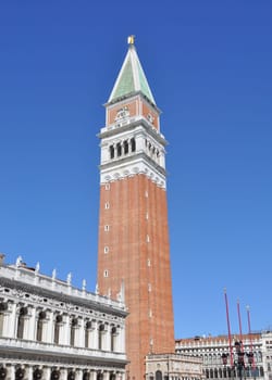 Piazza San Marco church square in Venice (Venezia) Italy