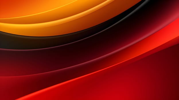 Red and black wavy lines backgrounds - AI genera