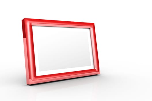 Aluminum Picture Frame Red
