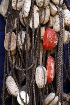 Floating lines with cork floats