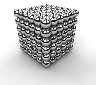 Chrome cube