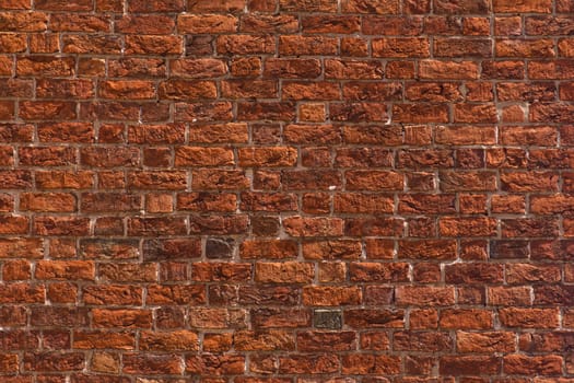 Red brick wall