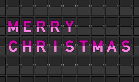 Unique xmas design celebrating christmas as flip board