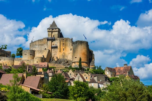 castle of castelnaud la chapelle dordogne perigord France