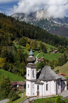 Church of Maria Gern in Berchtesgaden,Bavaria