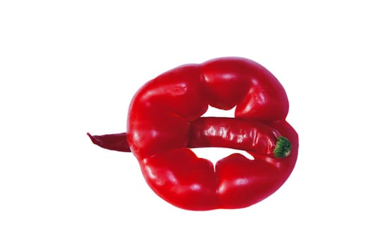 Paprika kisses chili pepper
