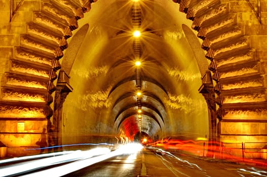 Entrance of a tunnel