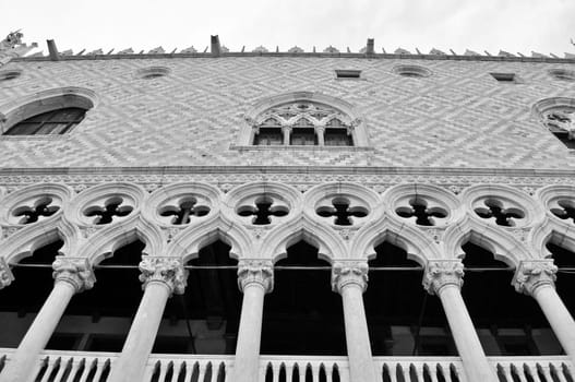 View of the city of Venice (Venezia) in Italy