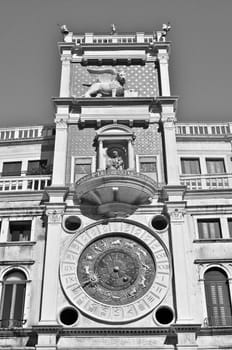Torre dell Orologio (Clock Tower) in Venice, Italy