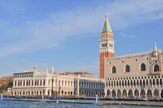 Piazza San Marco church square in Venice (Venezia) Italy