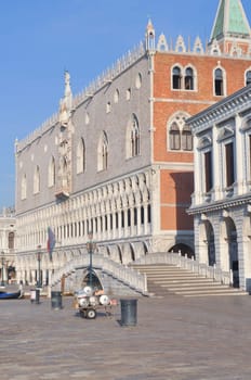 View of the city of Venice (Venezia) in Italy