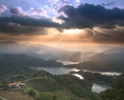 New Taipei City Tan waist sunset, Taiwan