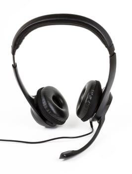 Headset isolated on white background
