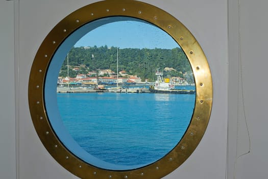 porthole view