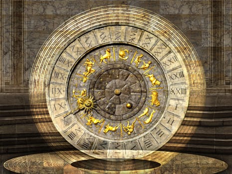 Surreal clock