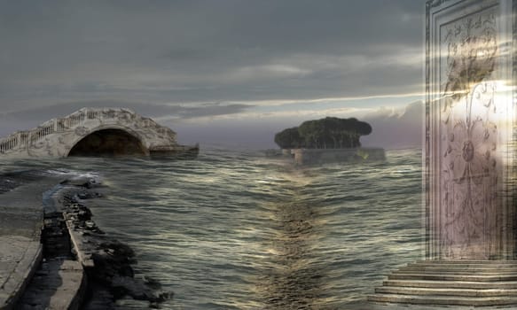 Mysterious seaway