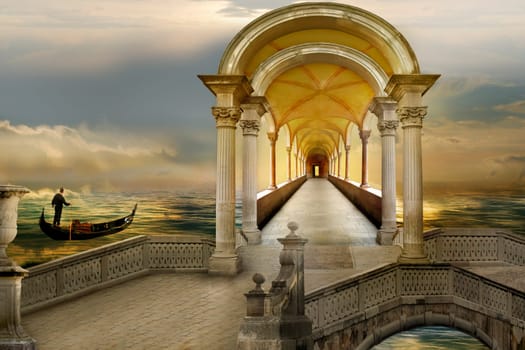 Gondolier`s magic course