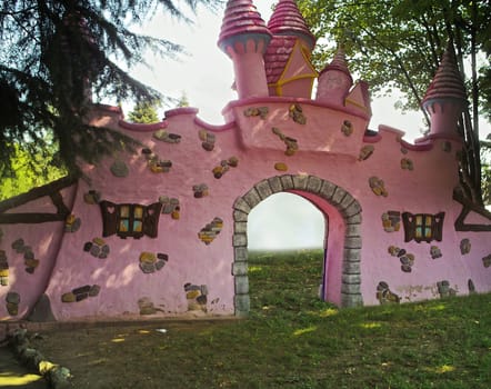Pink castle