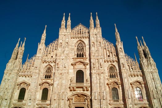 Duomo of Milano Italy, church