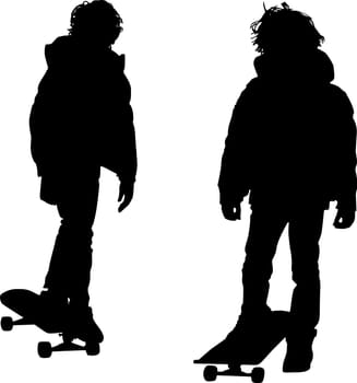 Skateboarders